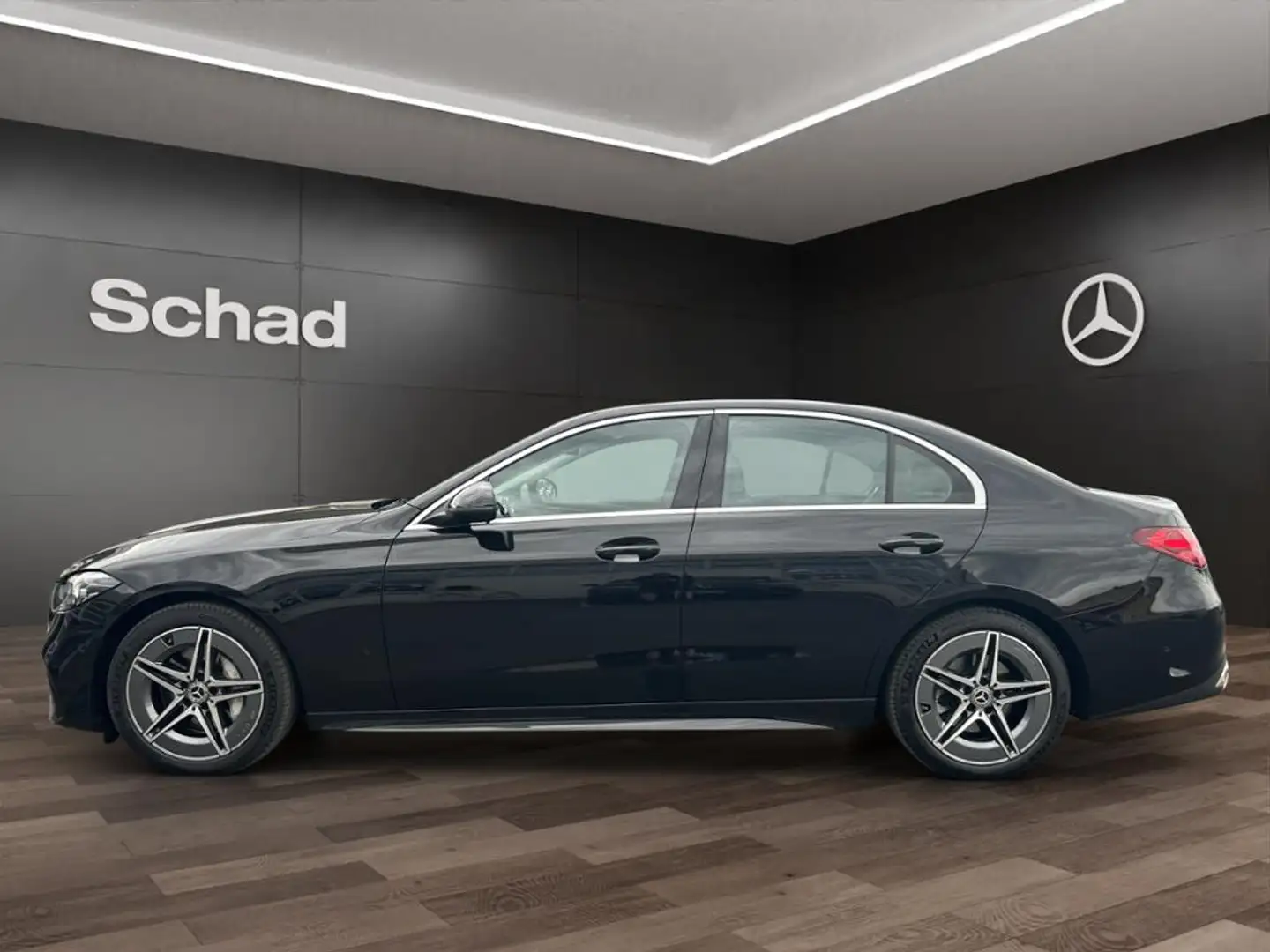 Mercedes-Benz C 180 AMG+MBUX+LED+KAM+ASSIST+MEMO+CARPLAY+AMBI+ Negro - 2