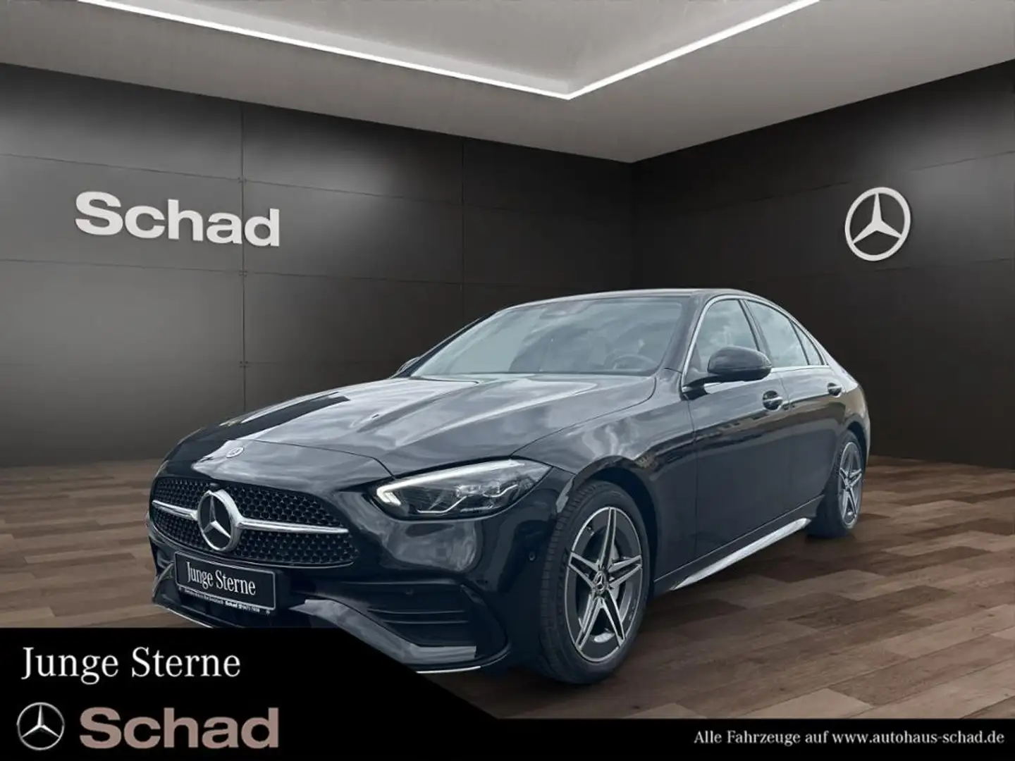 Mercedes-Benz C 180 AMG+MBUX+LED+KAM+ASSIST+MEMO+CARPLAY+AMBI+ Negro - 1