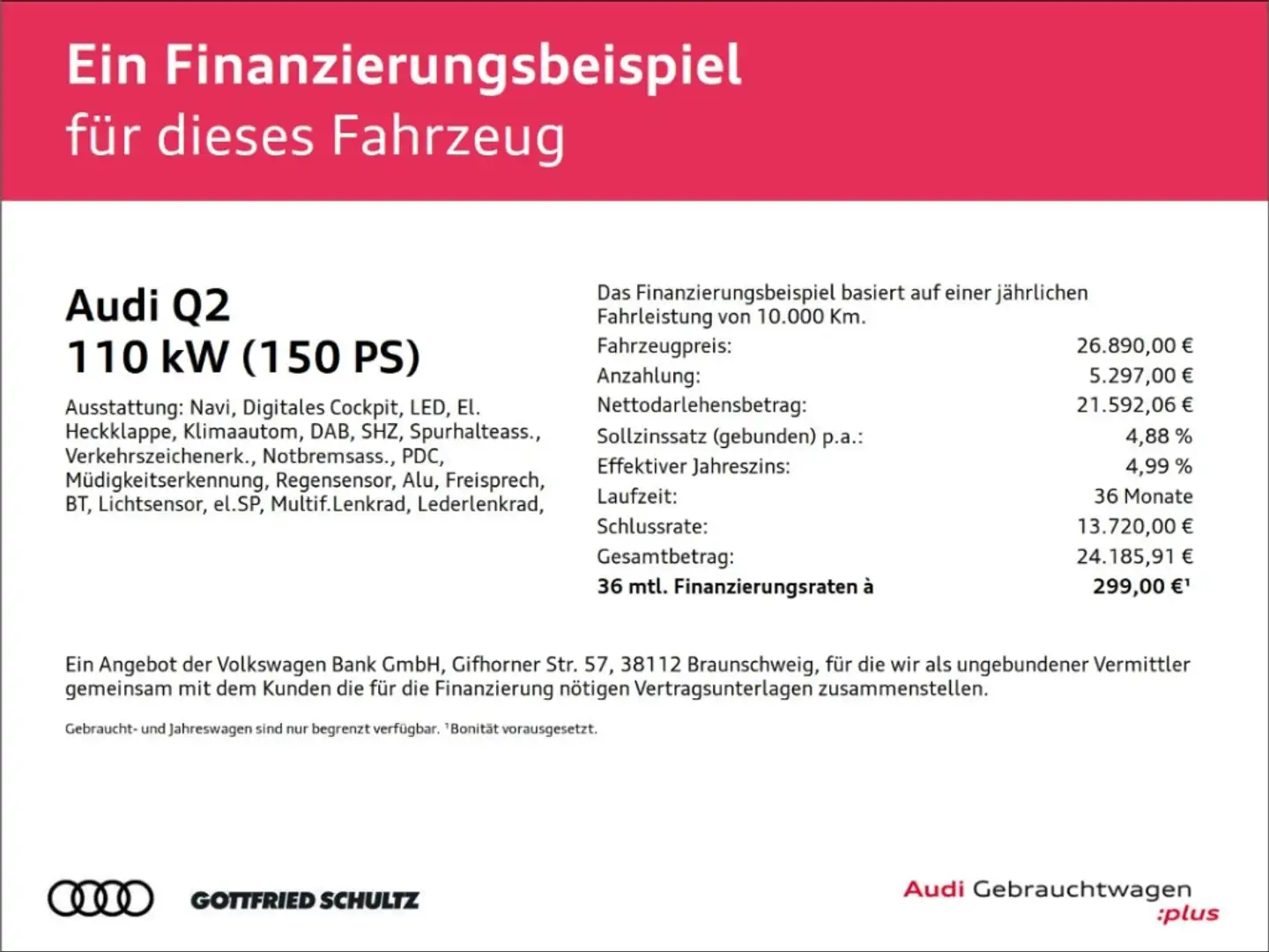Audi Q2 advanced 35 TFSI KOMFORTSCHLÜSSEL NAVI LED Grau - 2