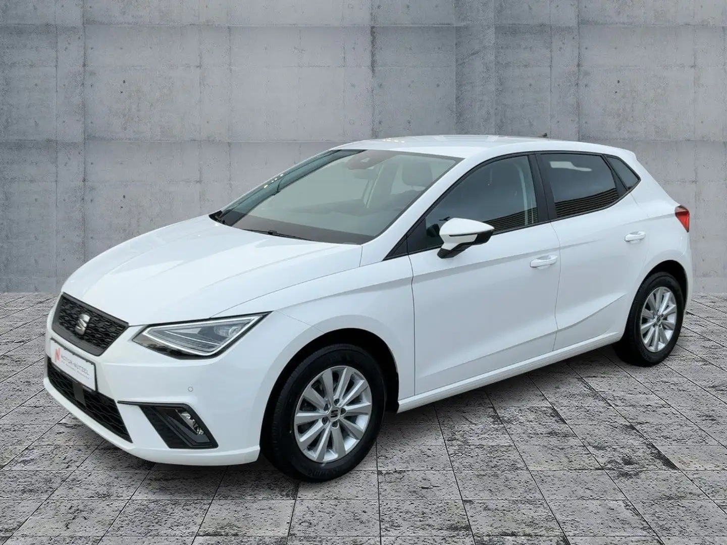 SEAT Ibiza 1.0 TSI STYLE LED+APP+SHZ+RFK+2xPDC+GRA+VC Weiß - 2