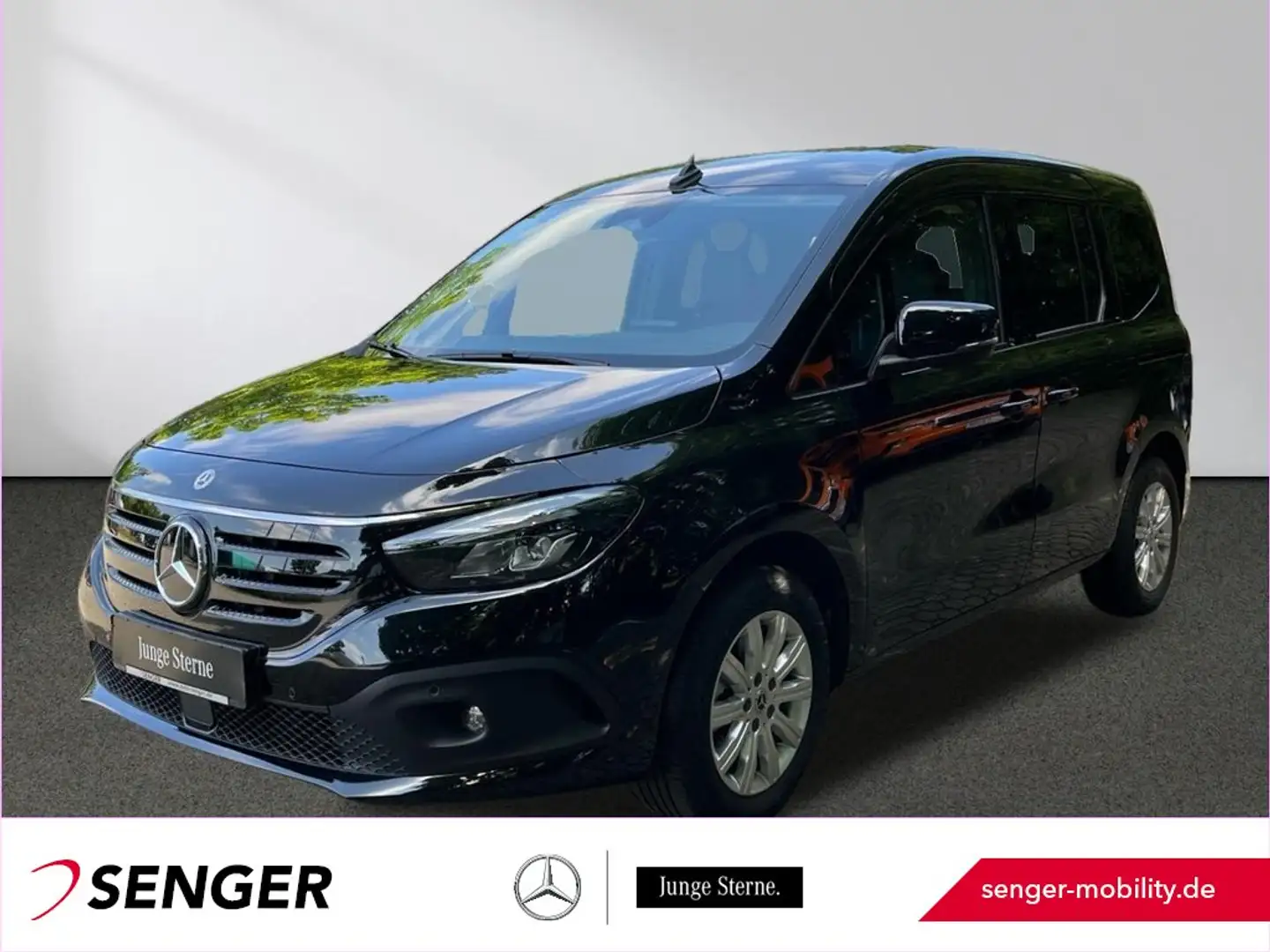 Mercedes-Benz EQT 200 MBUX LED Kamera Navi 75-KW-DC-LADEN Negru - 1