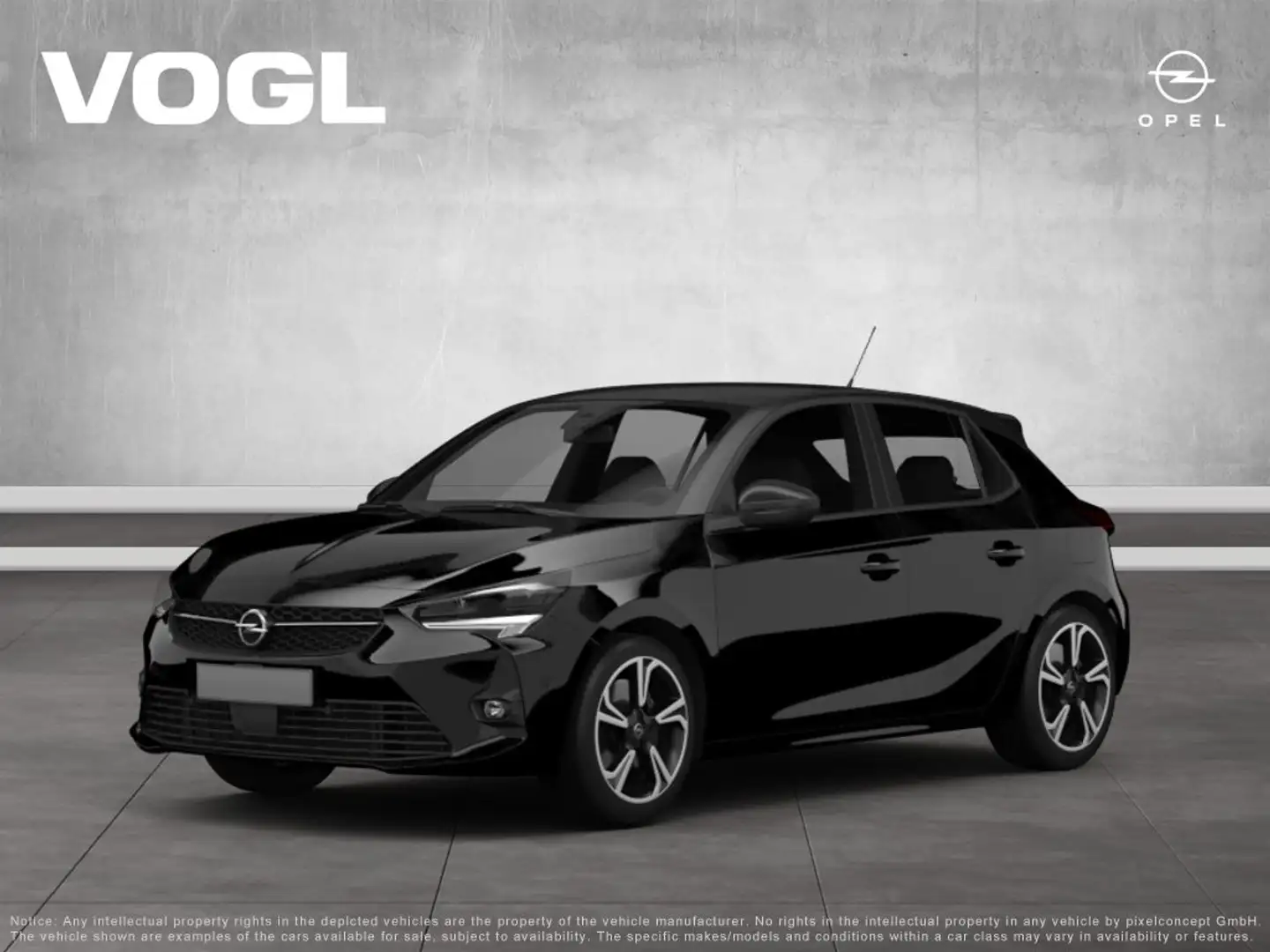Opel Corsa Elegance DAB LKH SHZ Schwarz - 1