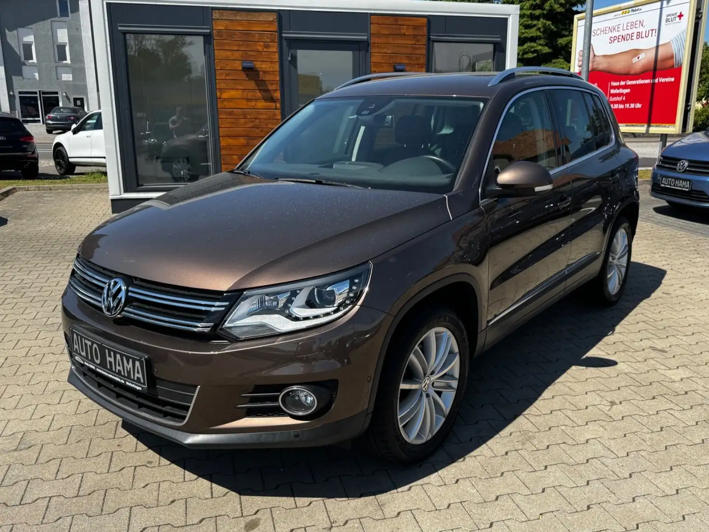 Volkswagen Tiguan 2.0 TDI DSG S&S 4Motion*AHK*29TKM*WIE*NEU Brun - 2