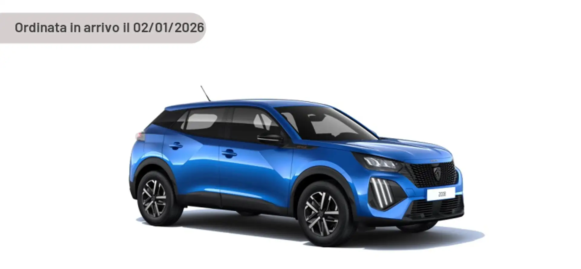 Peugeot e-2008 motore elettrico 156 CV Style Srebrny - 2