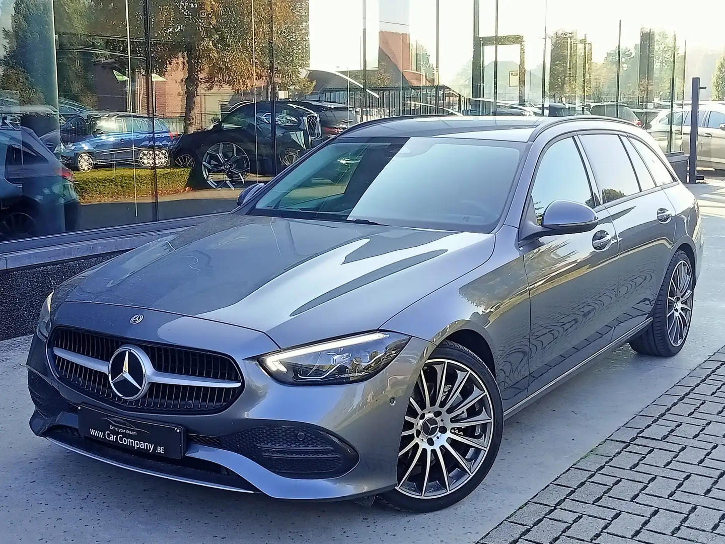Mercedes-Benz C 200 C 200 d T 9G-TRONIC*GPS*PHONELINK*CAMERA*DAB*ALU19 Grijs - 2