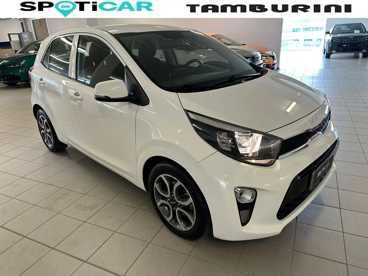 Kia Picanto Picanto 1.0 12V 5 porte AMT Style CONFORT PACK Blanc - 1