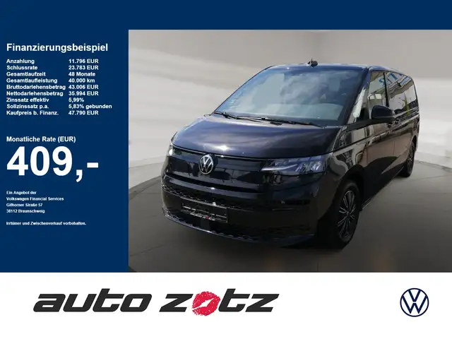 Volkswagen T7 Multivan 2.0TDI LÜ AHK 2 Schiebetüren Kam.,LM