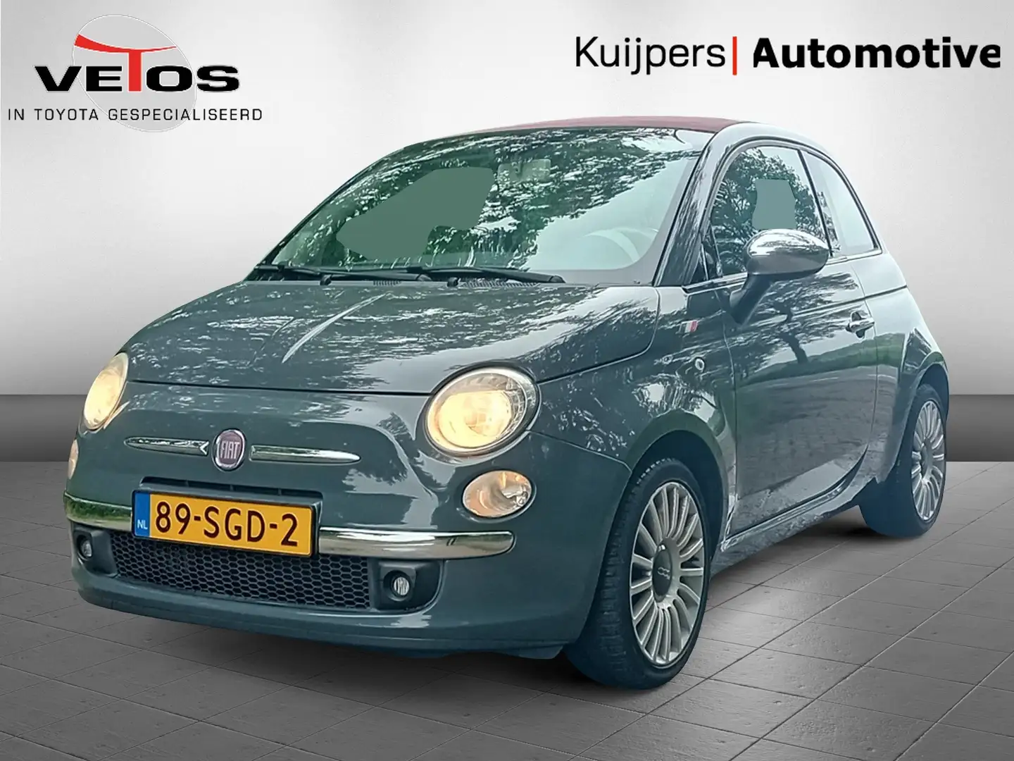 Fiat 500C 0.9 TwinAir Lounge | 12mnd Garantie | Incl. Beurt Gris - 2
