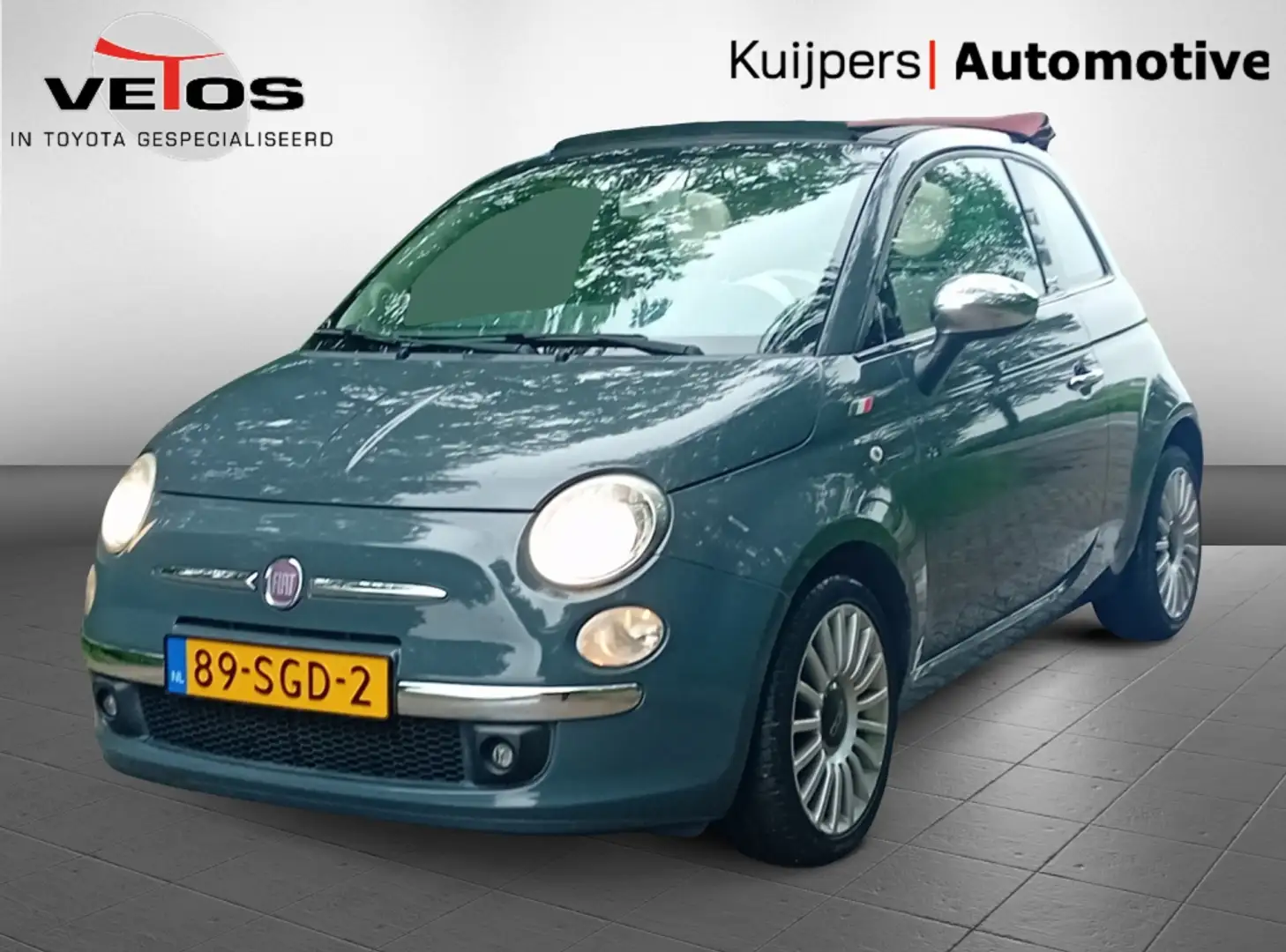 Fiat 500C 0.9 TwinAir Lounge | 12mnd Garantie | Incl. Beurt Gris - 2