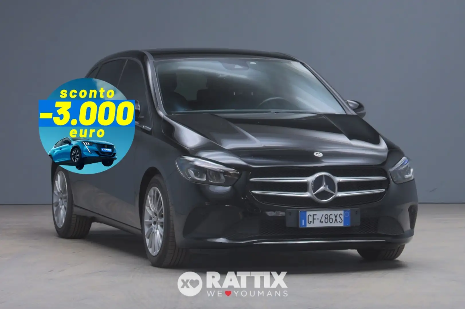 Mercedes-Benz B 180 d 1.6 116CV Business Extra Automatic Noir - 1