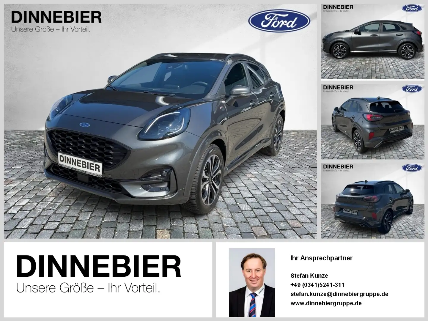 Ford Puma ST-Line X LED+Navi+Kamera+Winterpaket Grau - 1