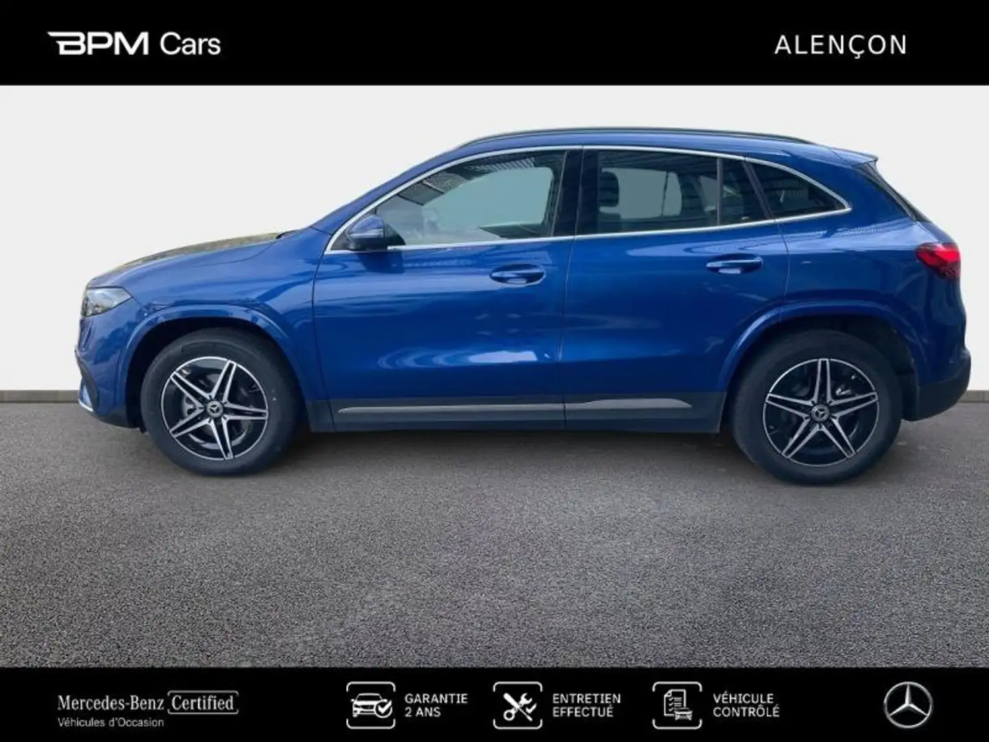 Mercedes-Benz EQA 250+ 190ch AMG Line Bleu - 2