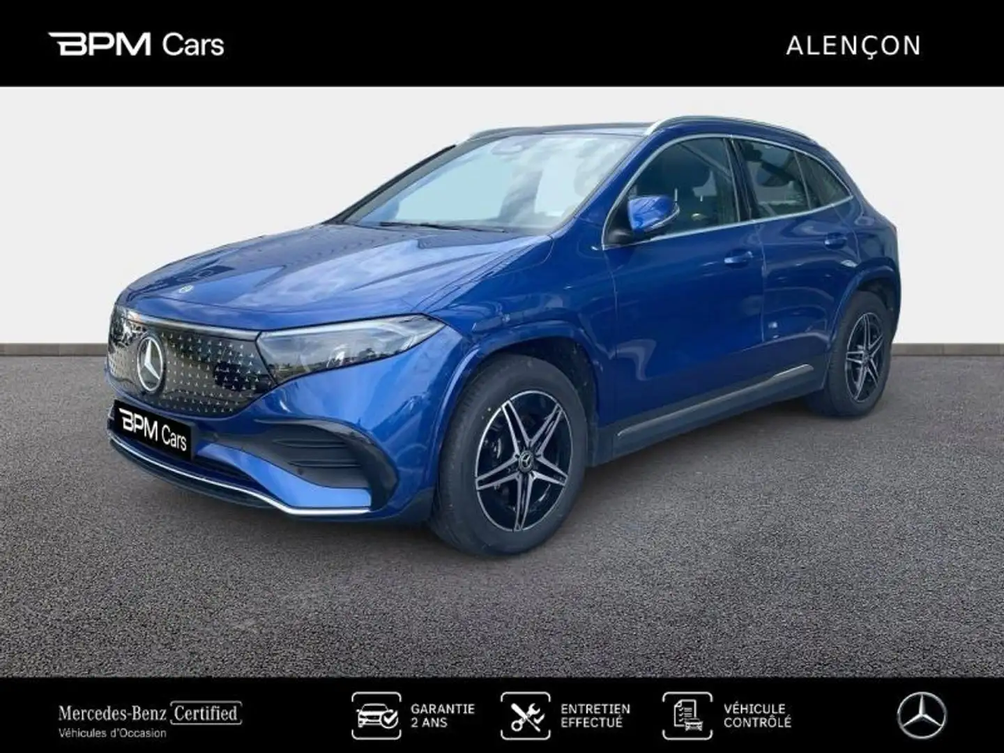 Mercedes-Benz EQA 250+ 190ch AMG Line Bleu - 1