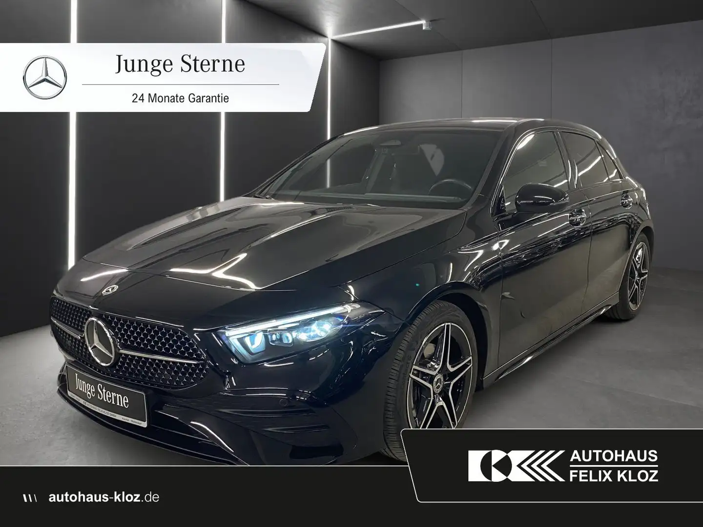 Mercedes-Benz A 200 AMG Premium*Pano*Distro*Totwink*Multibeam* Fekete - 1