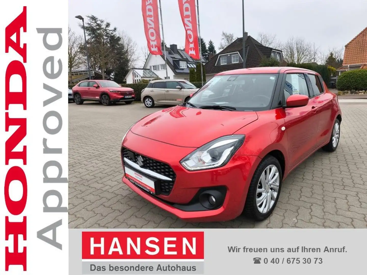 Suzuki Swift 1,2 Comfort Automatik Rot - 1