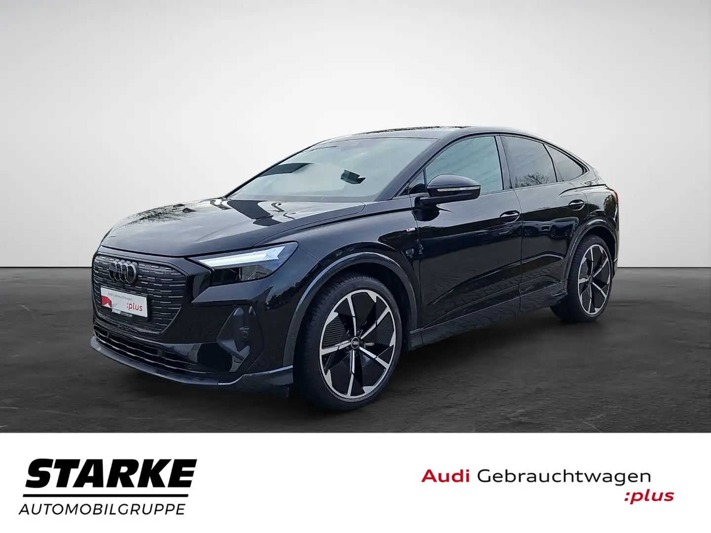 Audi Q4 e-tron Sportback 35 S-line NaviPlus LED 21-Zoll Kamera... Schwarz - 2