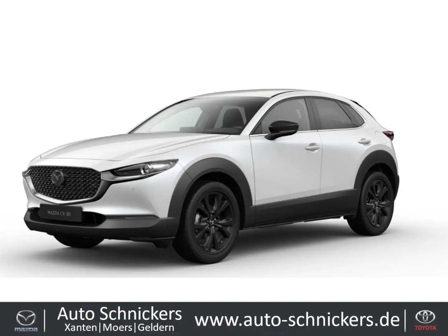 Mazda CX-30 HOMURA+2025+HEAD-UP+CARPLAY+DAB+LED+AKTION!! Blanc - 1