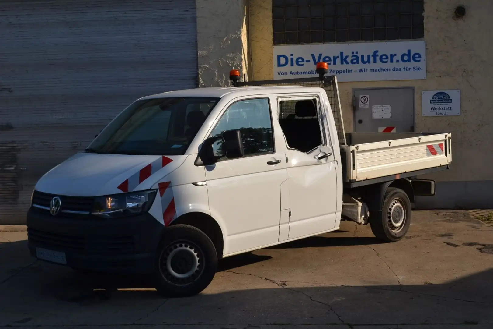 Volkswagen T6 Transporter Pritsche Pritsche Doppelkabine la Bianco - 1