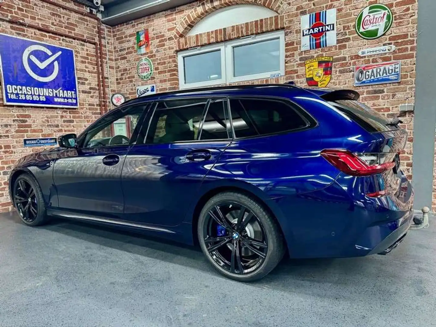 BMW 340 M340iA Touring 3.0 374cv Auto xDrive CUIR Bleu - 2