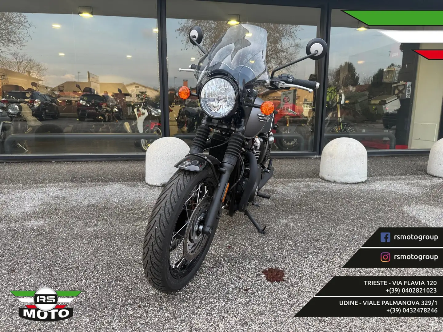 Triumph Bonneville T120 Blanco - 2
