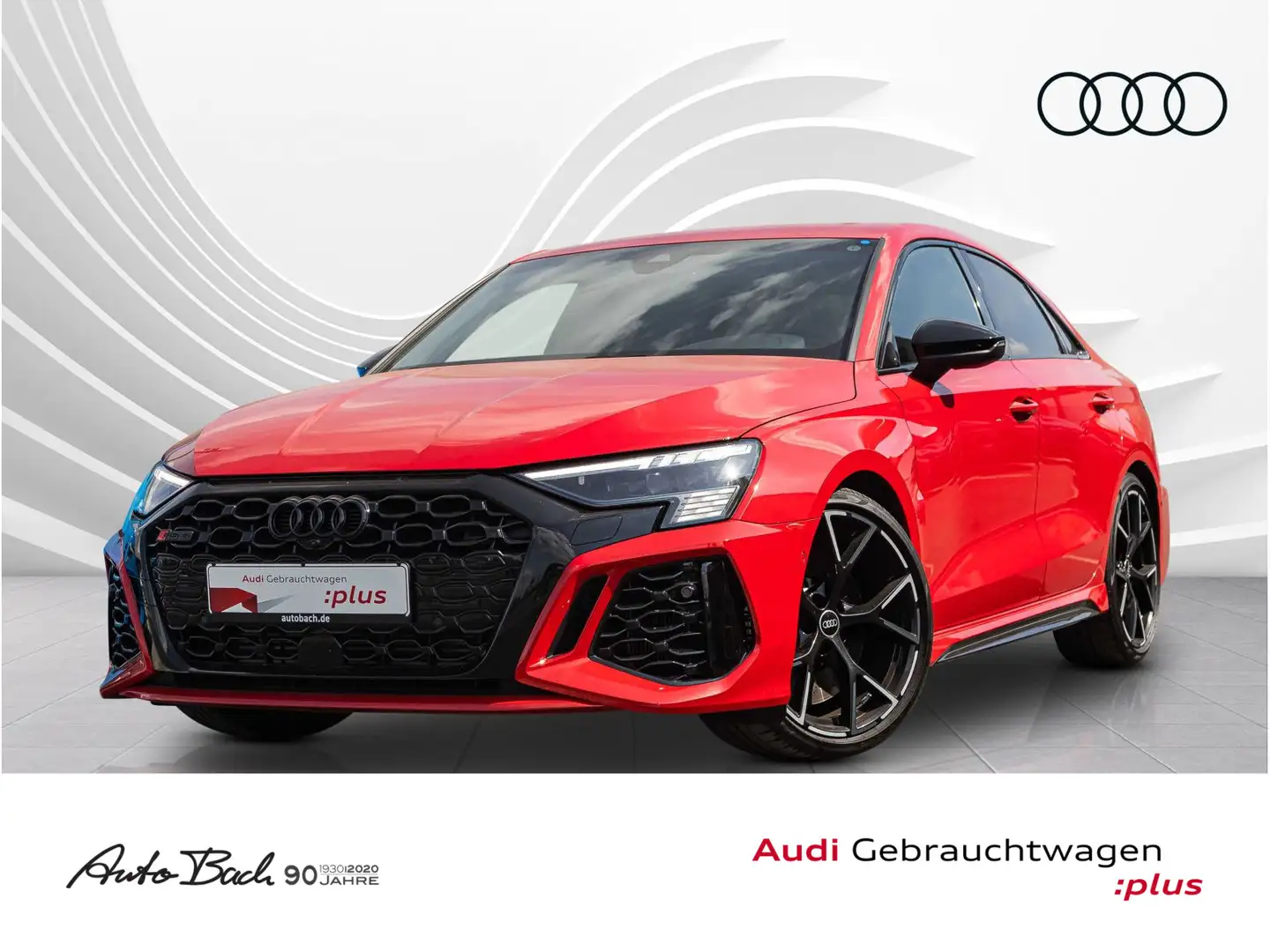 Audi RS3 RS3 Limousine 2.5TFSI qu Stronic Navi LED B&O vi Červená - 1
