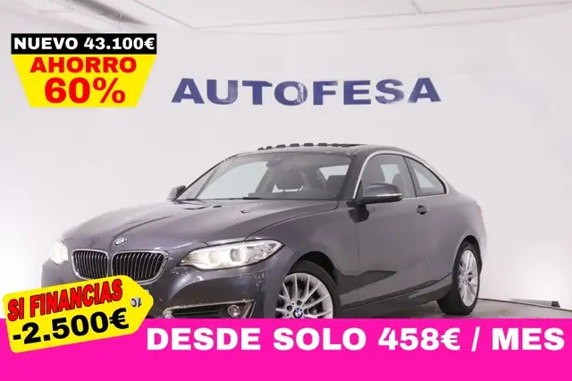 BMW SERIE 2 220I COUPE AUTO 184CV 2P #CUERO, TECHO ELE