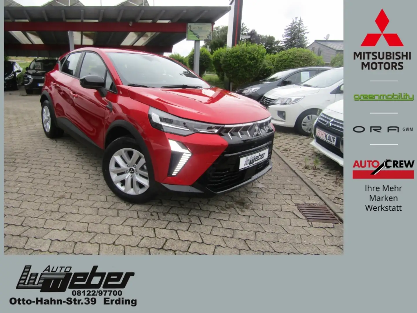Mitsubishi ASX BASIS1.0 T-Benziner 6-Gang TEMPOMAT LED PDC Rot - 1