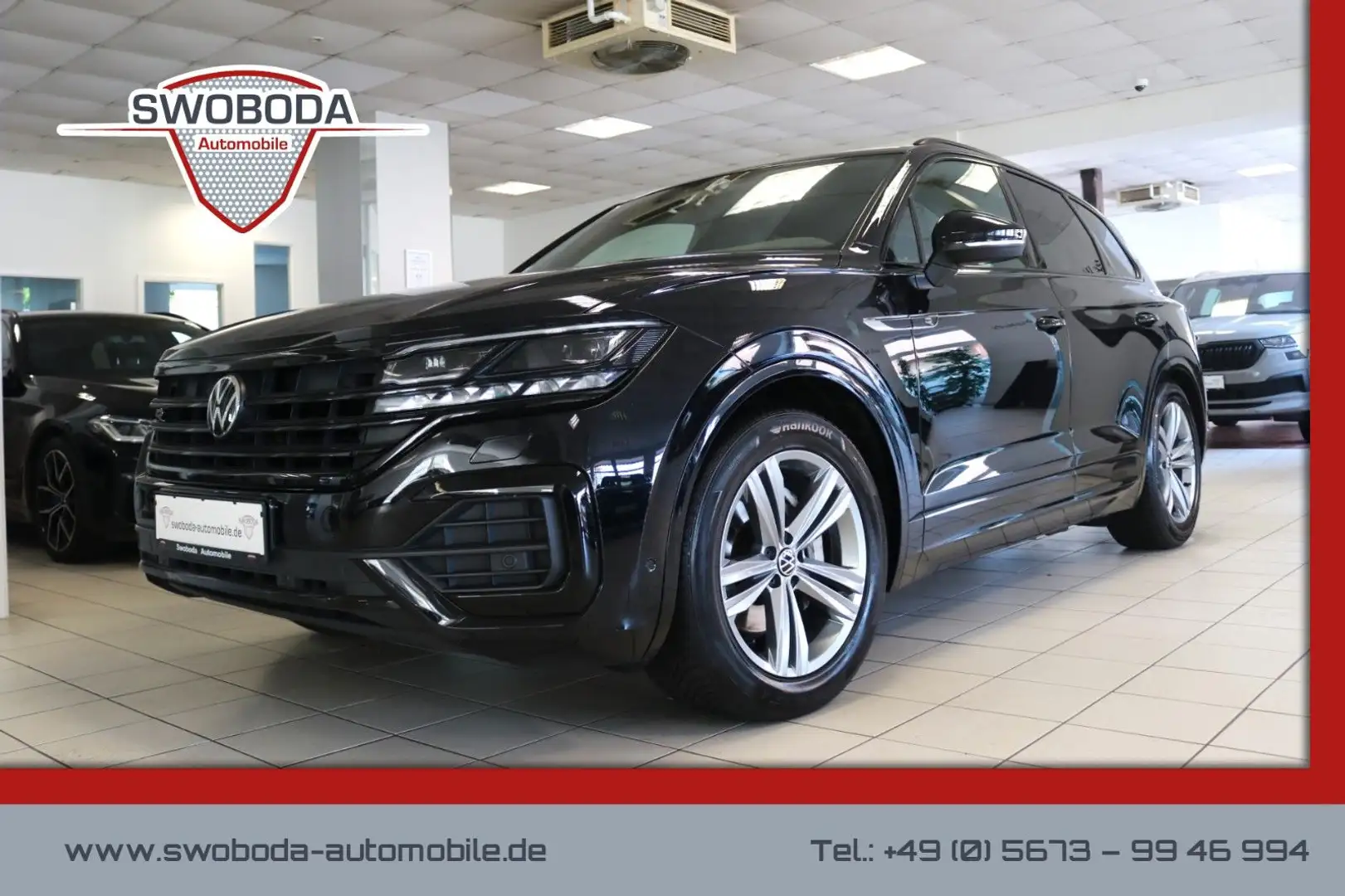Volkswagen Touareg 4M R-Line Black Style Luft AHK Matrix Zwart - 1