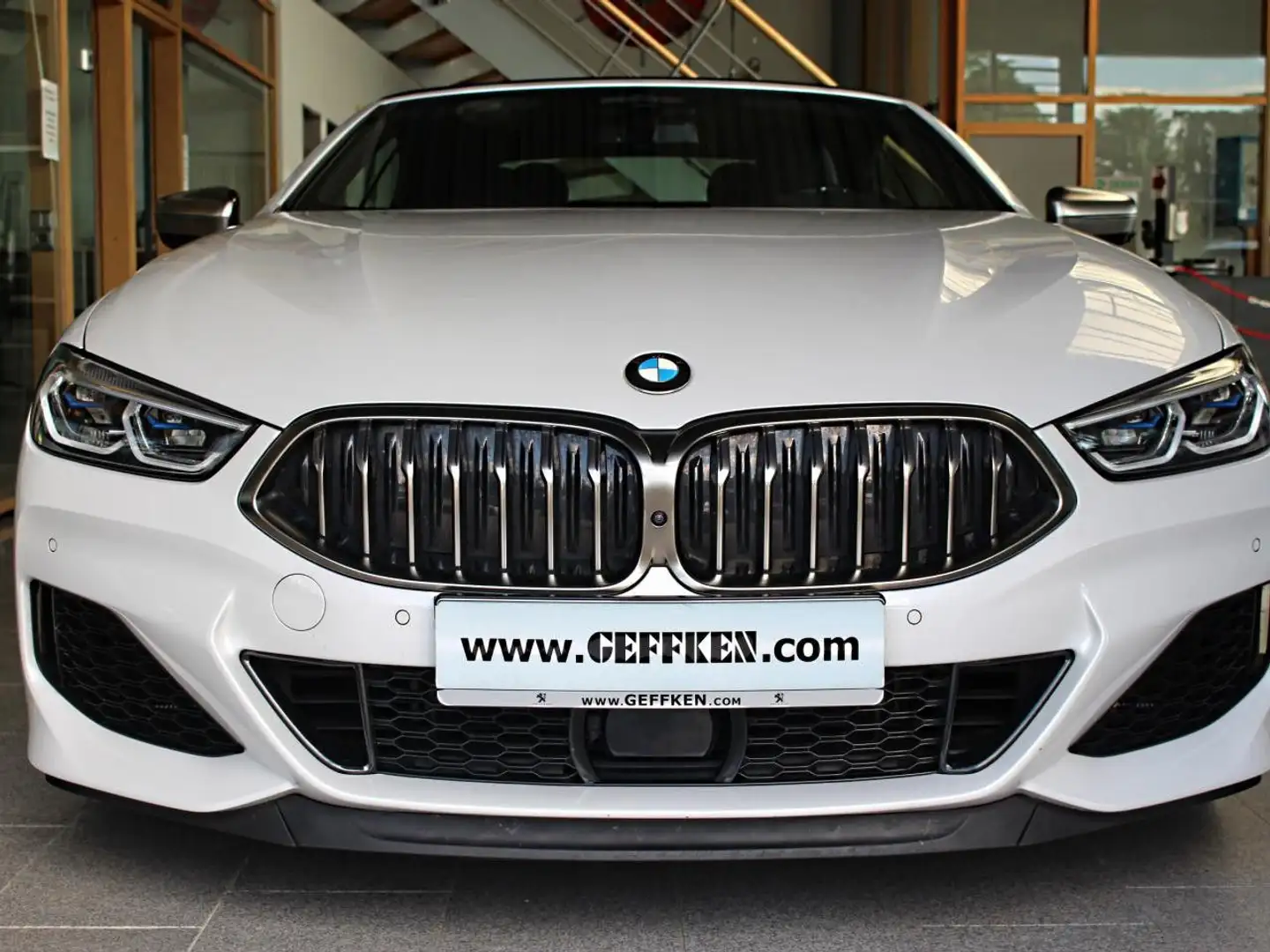 BMW M850 i xDrive Cabrio, 360, BuW, HUD, Laser! Navi Biały - 2