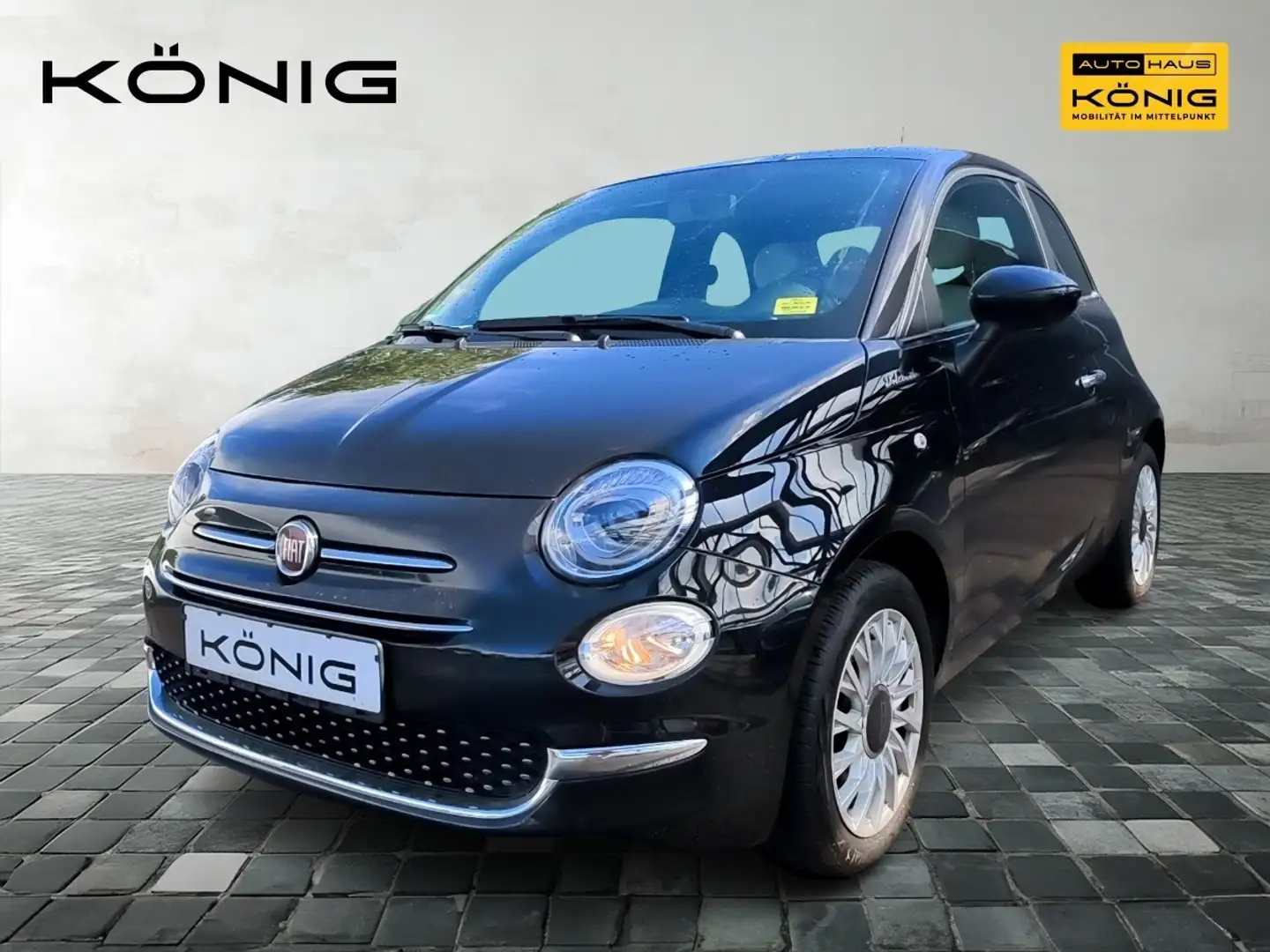 Fiat 500 1.0 GSE DOLCEVITA*PANORAMADACH*LEDER*KLIMA* Noir - 1