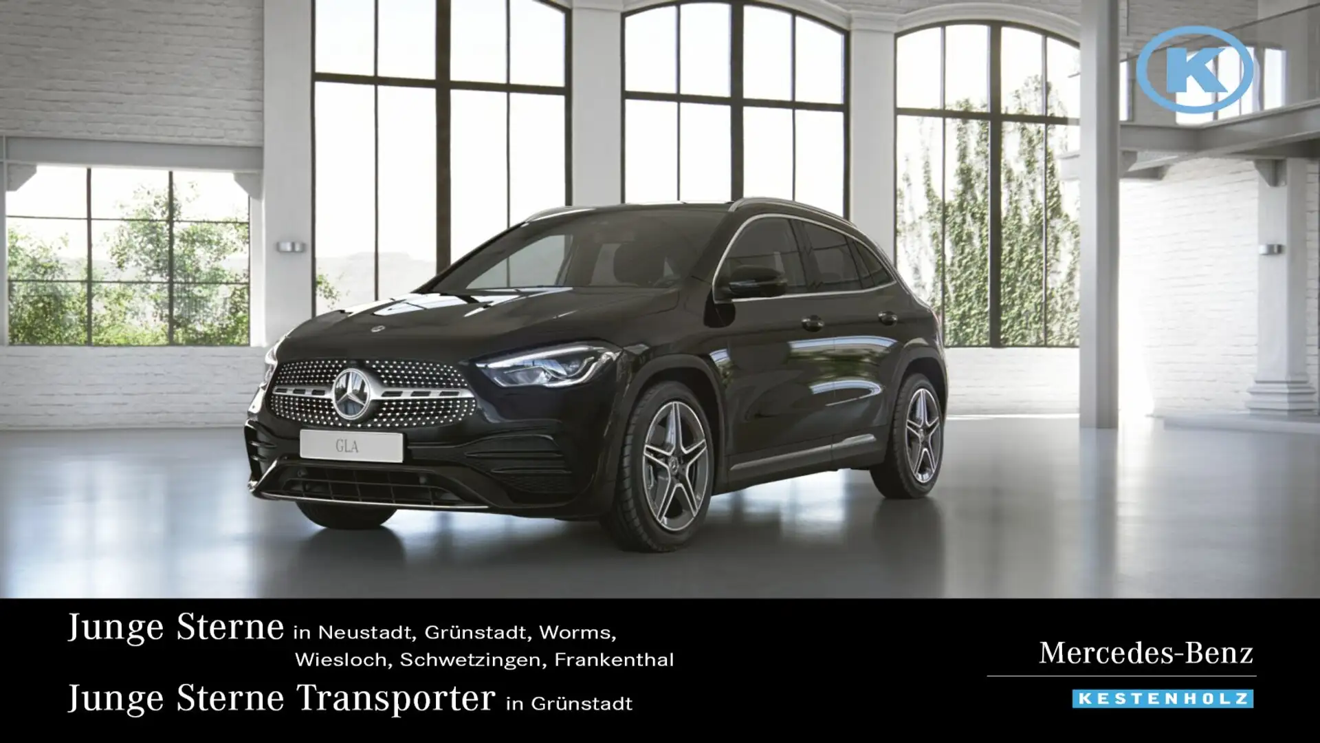 Mercedes-Benz GLA 250 GLA 250 e AMG+360°+LED+TOTWINKEL+SPIEGEL-PAKET Zwart - 1
