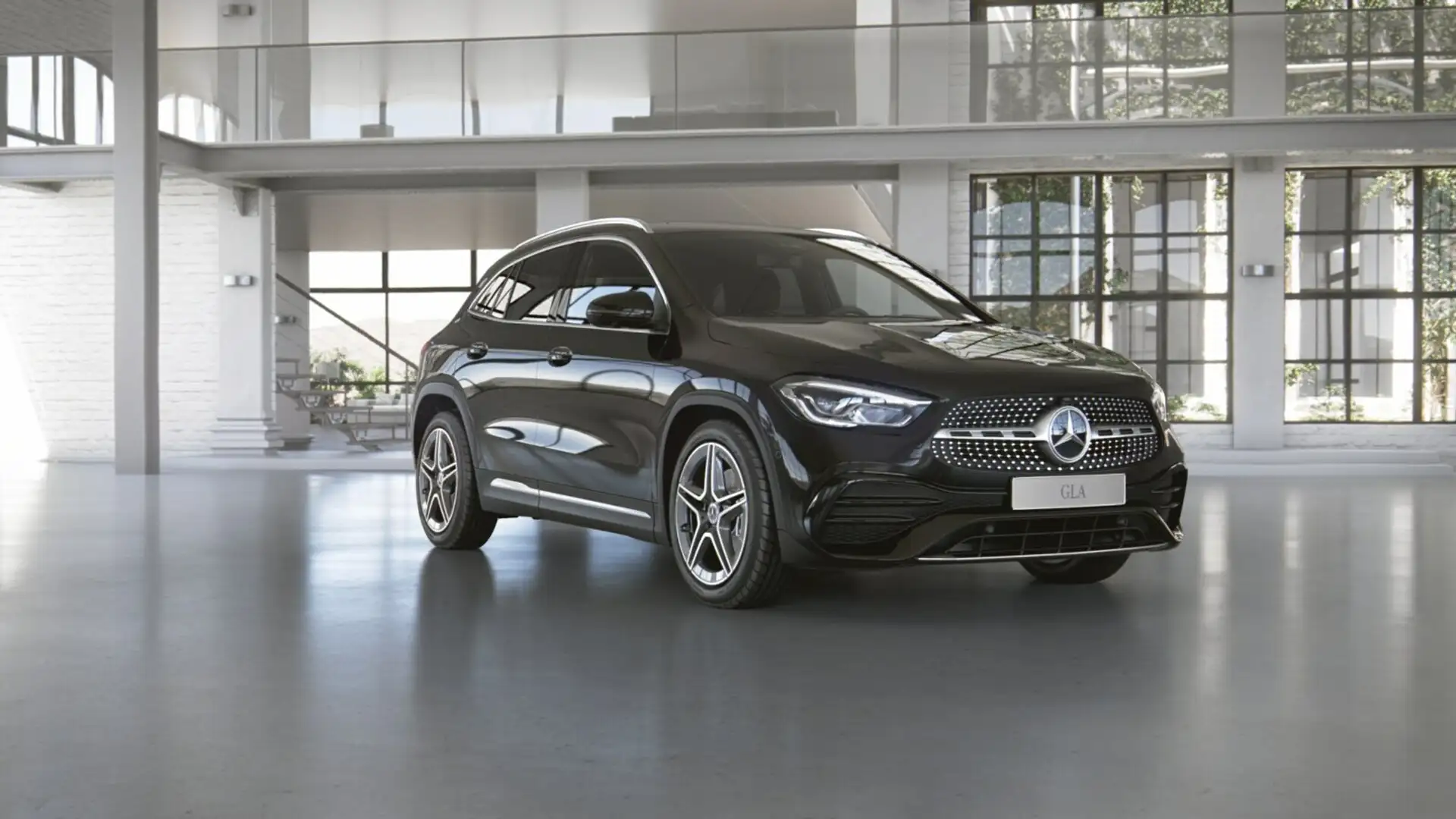 Mercedes-Benz GLA 250 GLA 250 e AMG+360°+LED+TOTWINKEL+SPIEGEL-PAKET Zwart - 2
