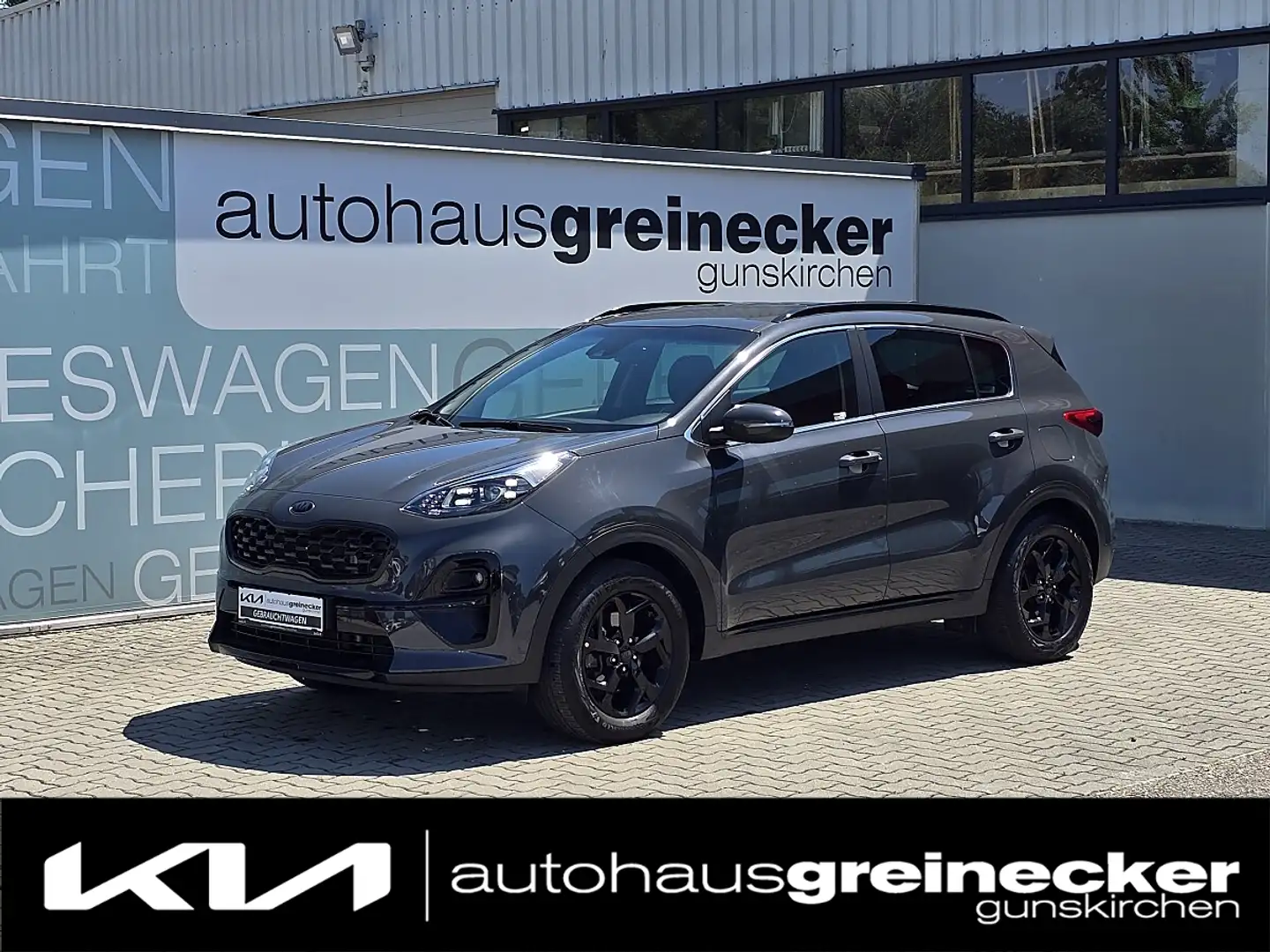 Kia Sportage 1,6 CRDI SCR MHD Black Edition Plus inkl. AHV Grau - 1