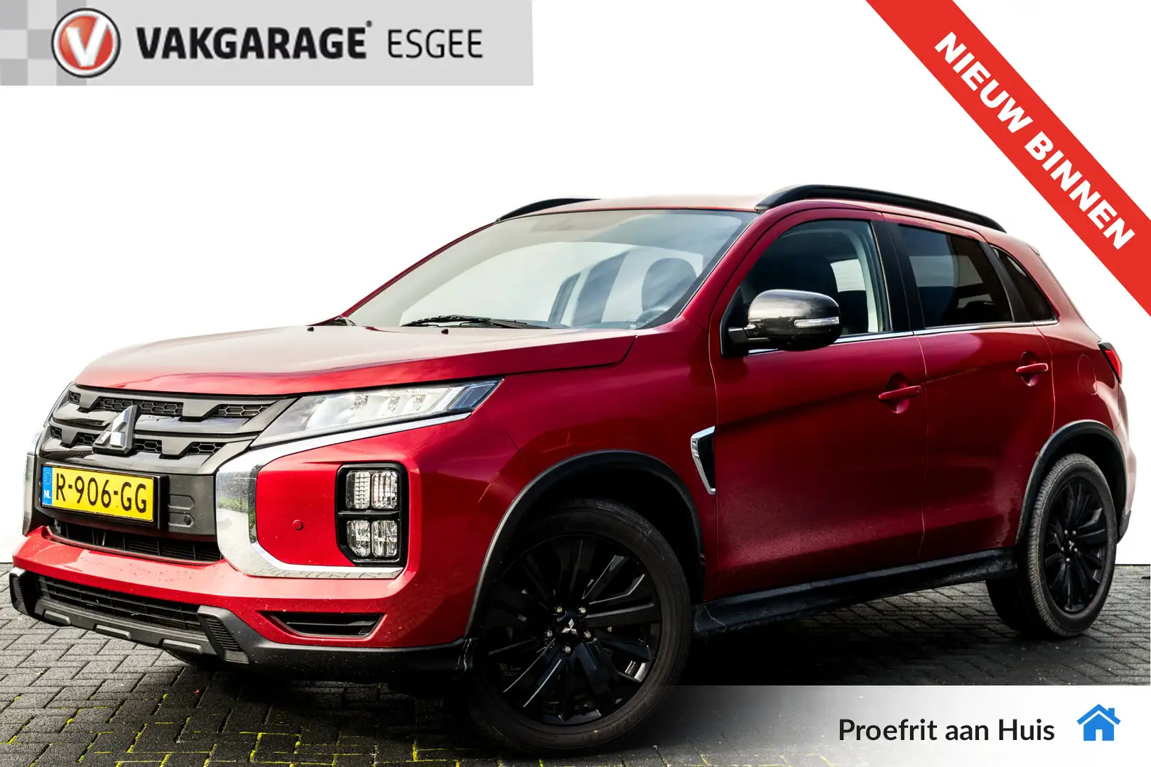 Mitsubishi ASX 2.0 150 PK Pure RIJKLAAR INCL:GARANTIE. | Clima | Rouge - 1