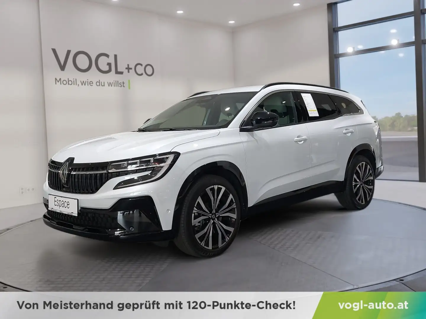 Renault Espace Iconic E-Tech Full Hybrid 200 5-Sitzer Weiß - 1