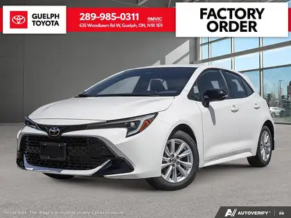 White 2026 Toyota Corolla Hatchback Hatchback  Automatic