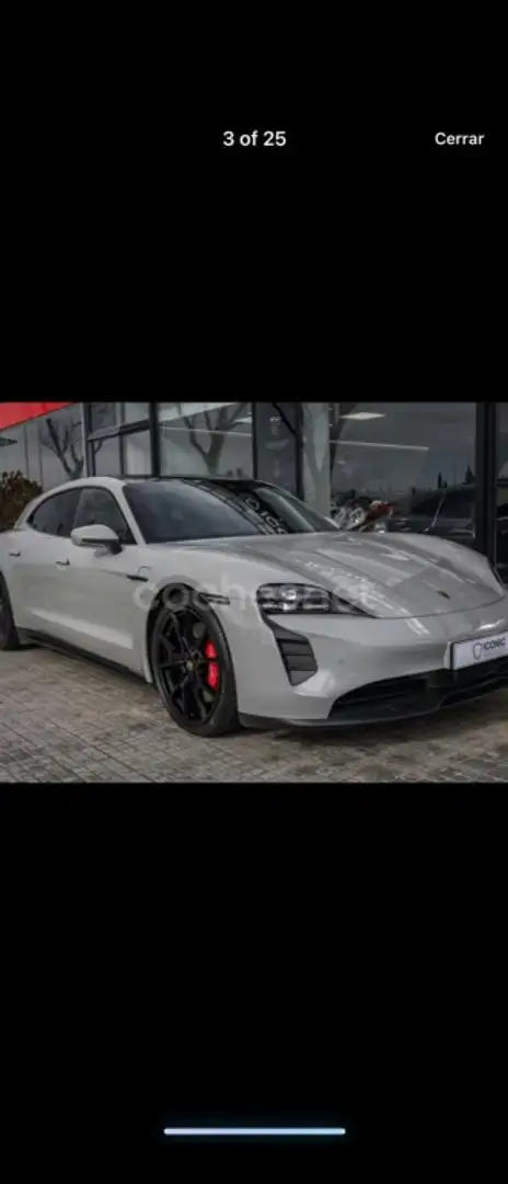 Porsche Taycan GTS Sport Turismo Gris - 2