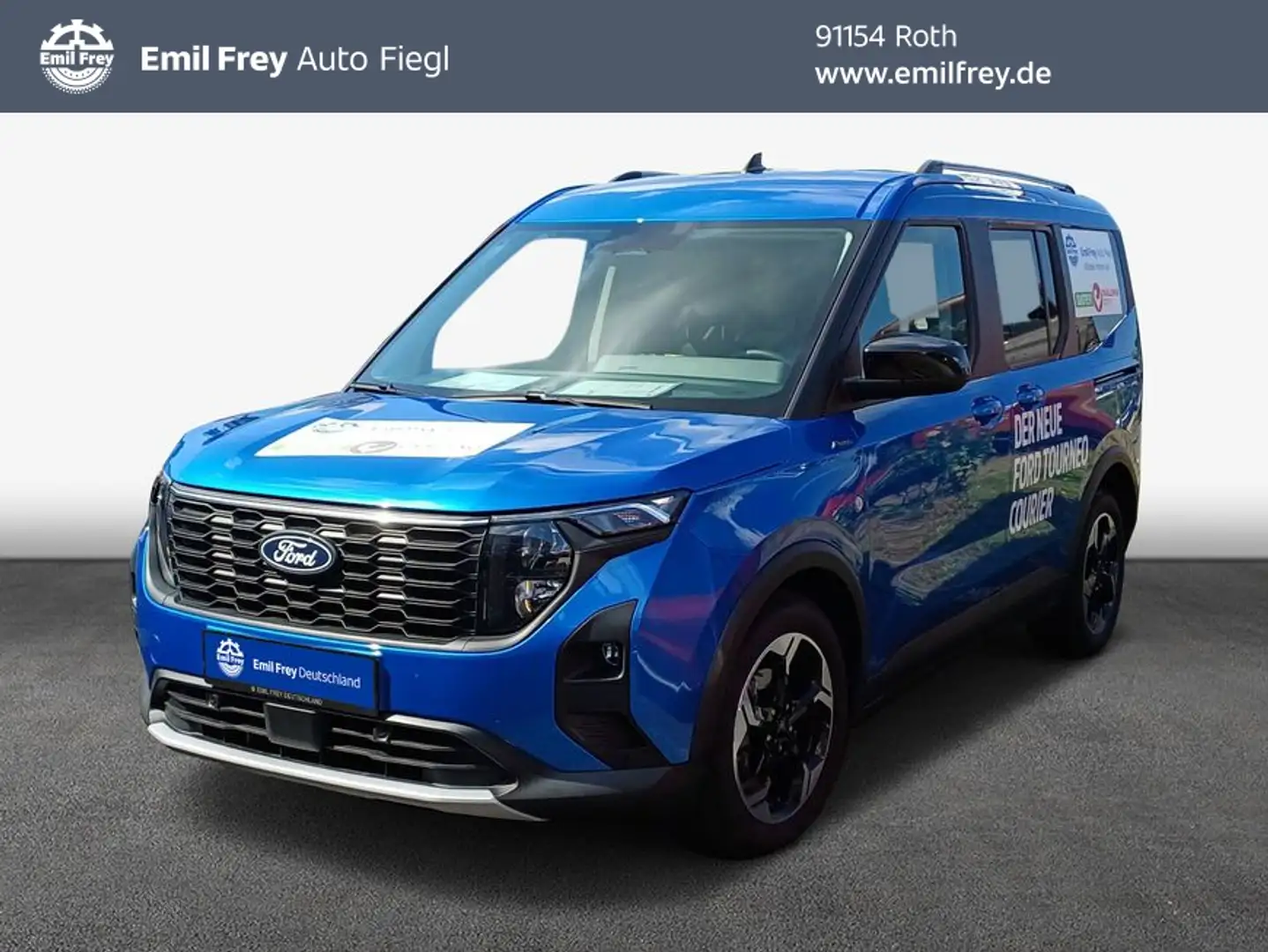 Ford Tourneo Courier 1.0 EcoBoost ACTIVE 92 kW, 5-türig Bleu - 1