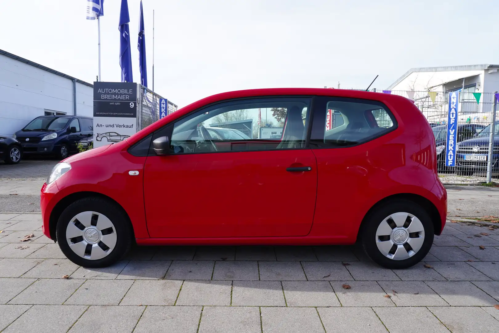 Volkswagen up! take up!1.HAND*TÜV NEU*KLIMA*SEHR GEPFLEGT!!!* Rot - 2