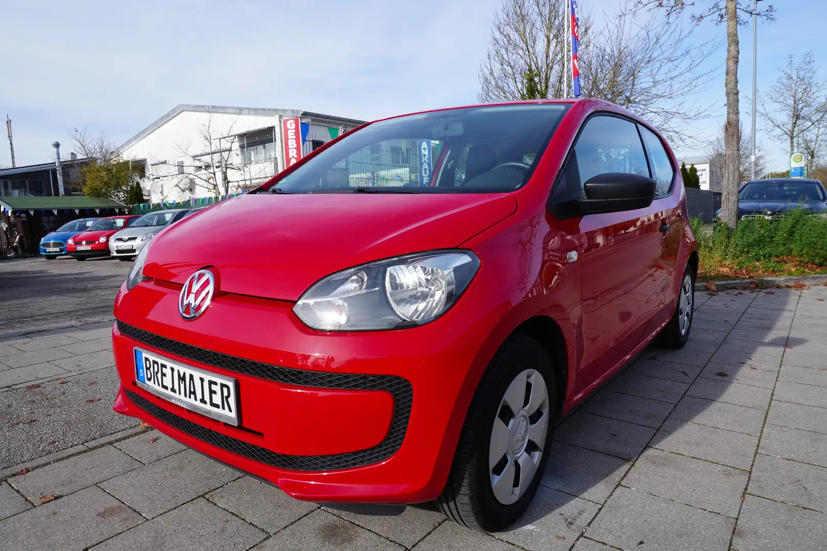 Volkswagen up! take up!1.HAND*TÜV NEU*KLIMA*SEHR GEPFLEGT!!!* Rot - 1