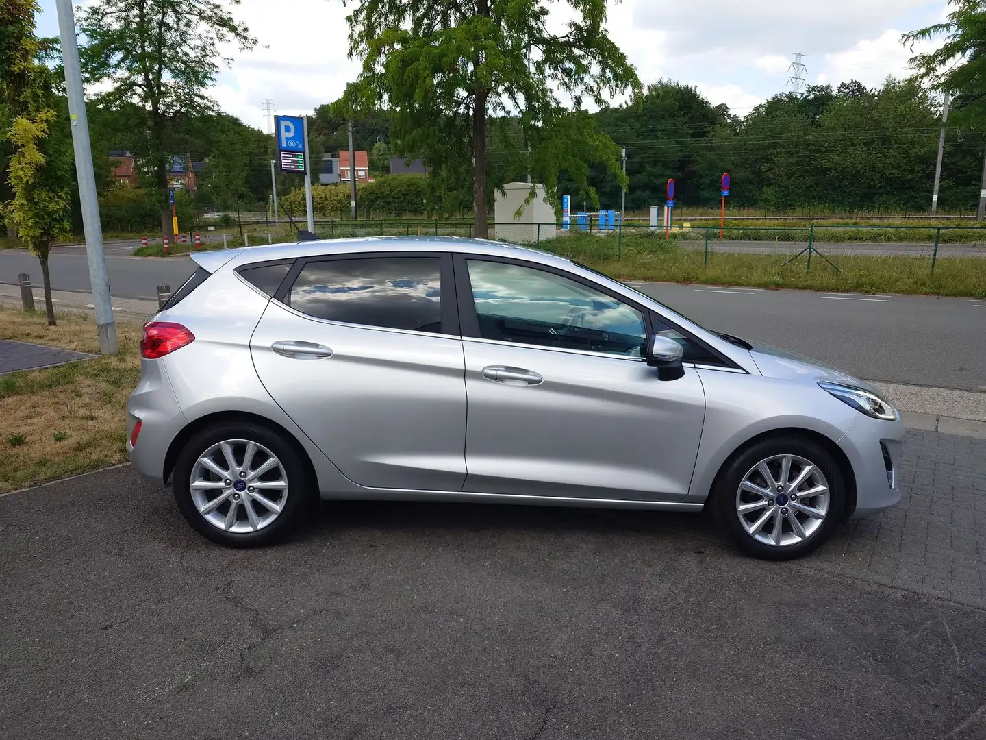 Ford Fiesta Titanium 1.0 ecoboost 95pk M6 *59094 OC0519 Argent - 2