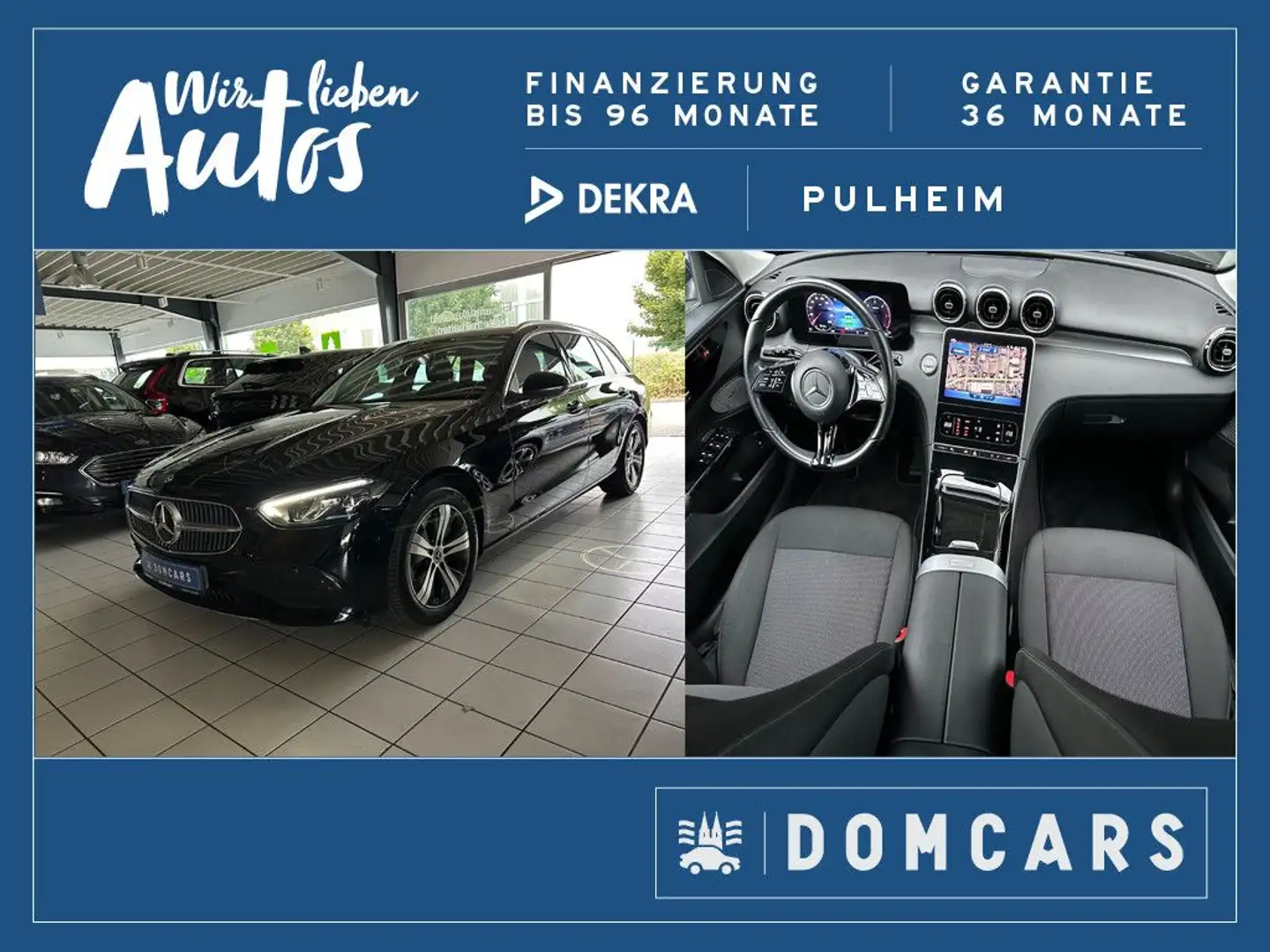 Mercedes-Benz C 220 T d/LED/KAMERA/GARANTIE/VIRTUAL/AHK/MHD/ Schwarz - 1