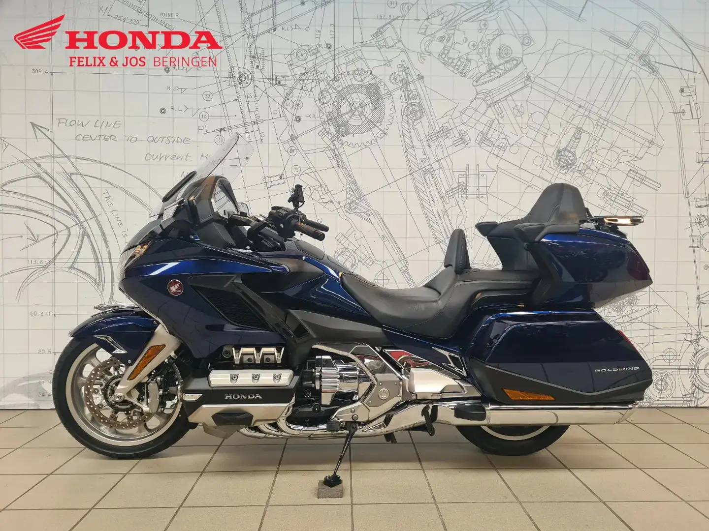 Honda GL 1800 Dct Goldwing Bleu - 2