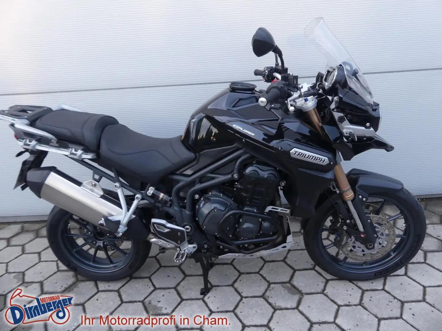 Triumph Tiger 1200 Explorer +Zubehör +1.Hd +WilbersFa Negro - 1