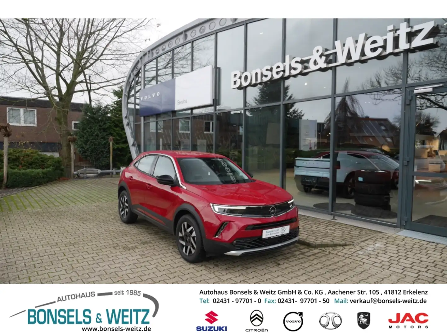 Opel Mokka Elegance 1.2 TURBO Digitales Cockpit LED Apple Car Roşu - 1