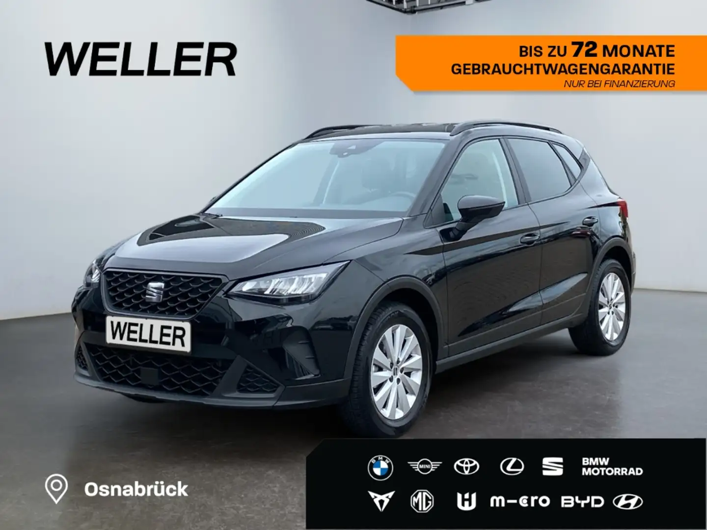 SEAT Arona 1.0 TSI Style *LED*CarPlay*SHZ*Navi*PDC hi* Schwarz - 1