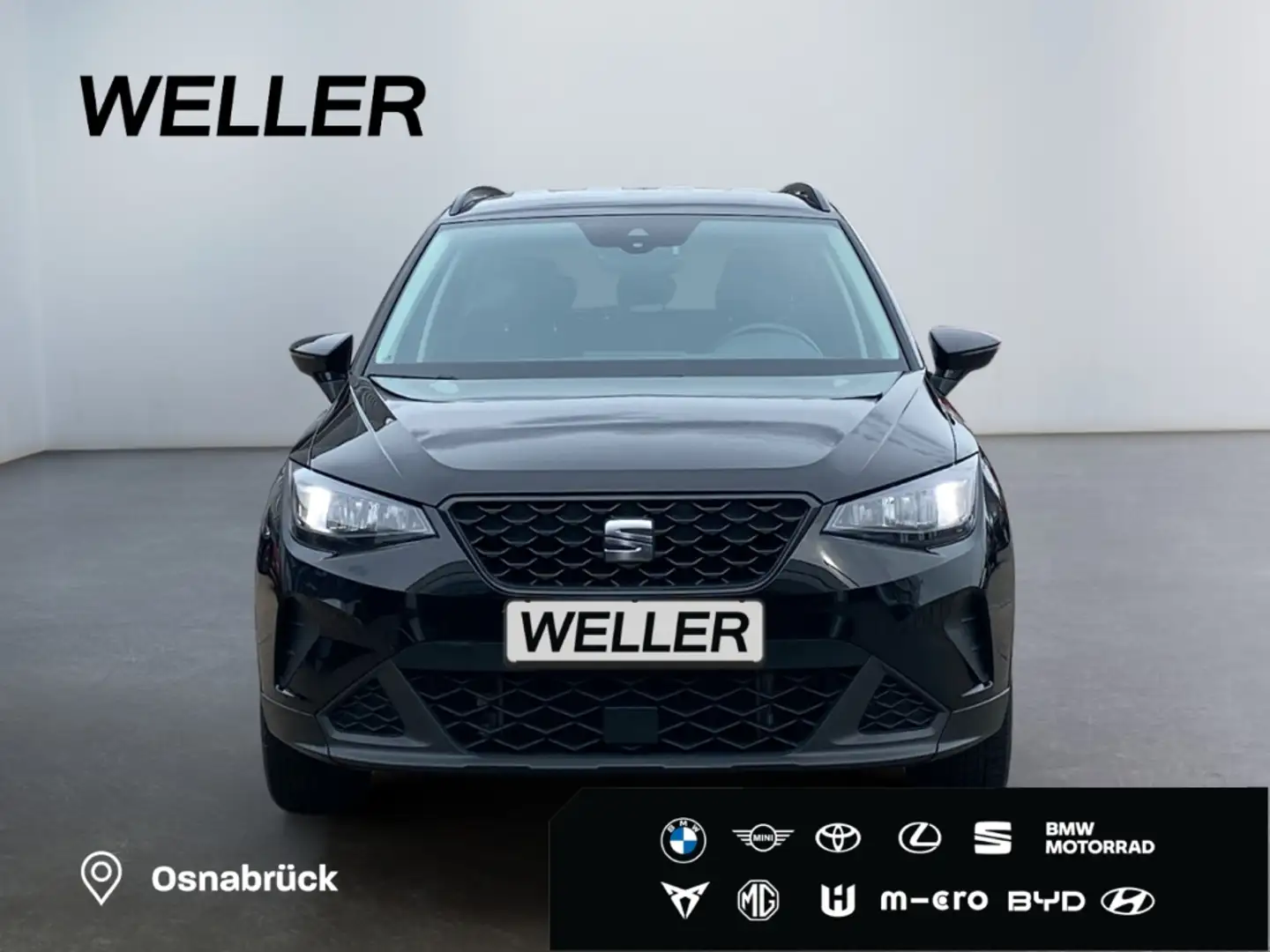 SEAT Arona 1.0 TSI Style *LED*CarPlay*SHZ*Navi*PDC hi* Schwarz - 2