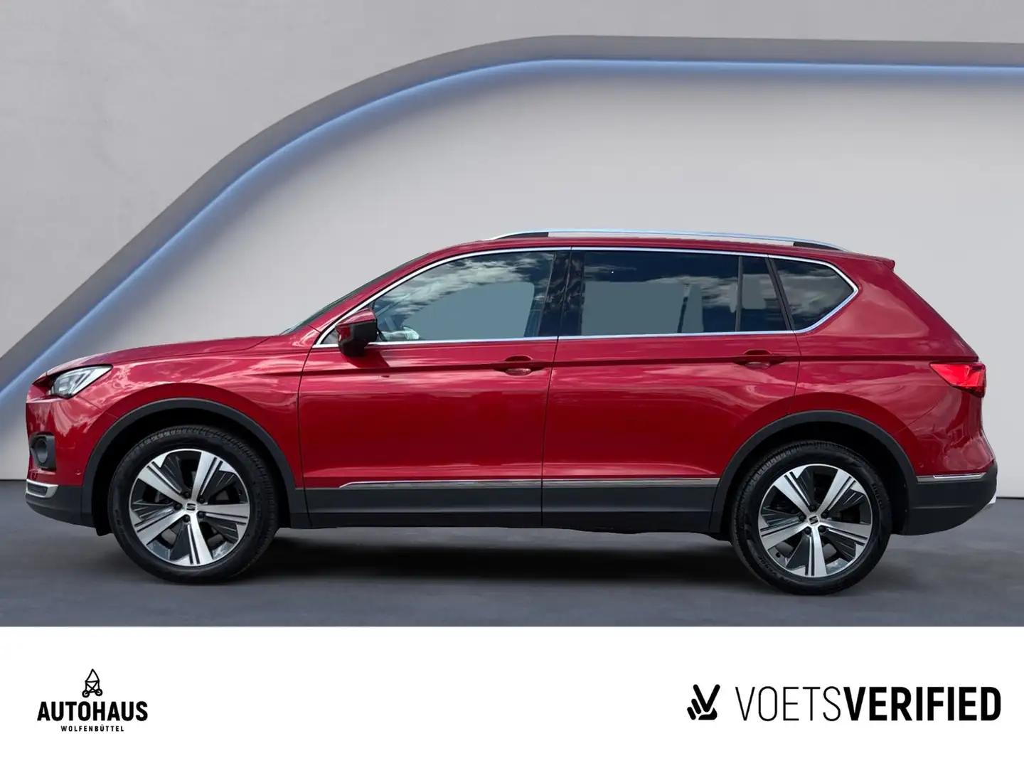 SEAT Tarraco Xperience 1.5 TSI DSG PANO STANDH Rojo - 2