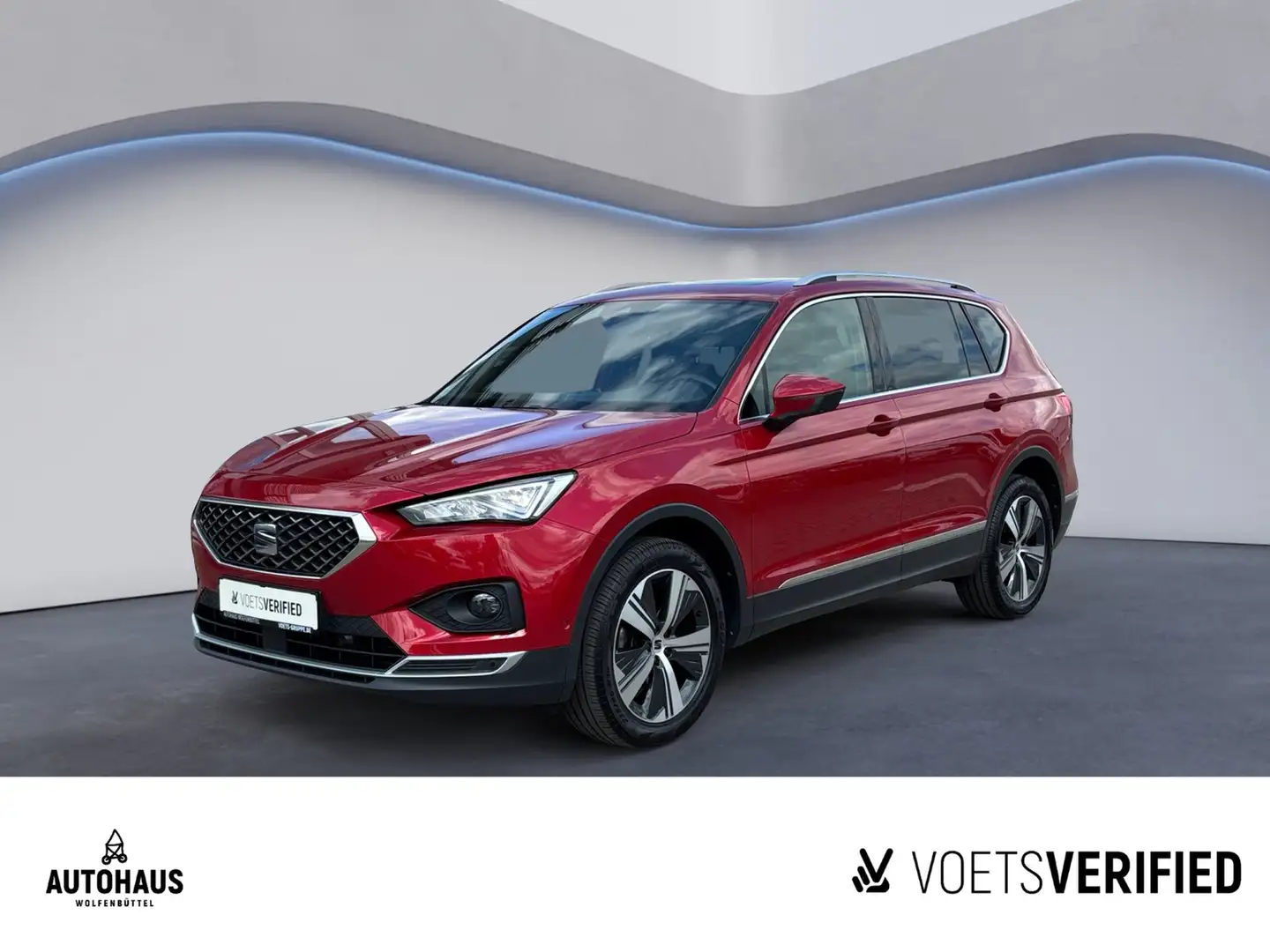 SEAT Tarraco Xperience 1.5 TSI DSG PANO STANDH Rojo - 1