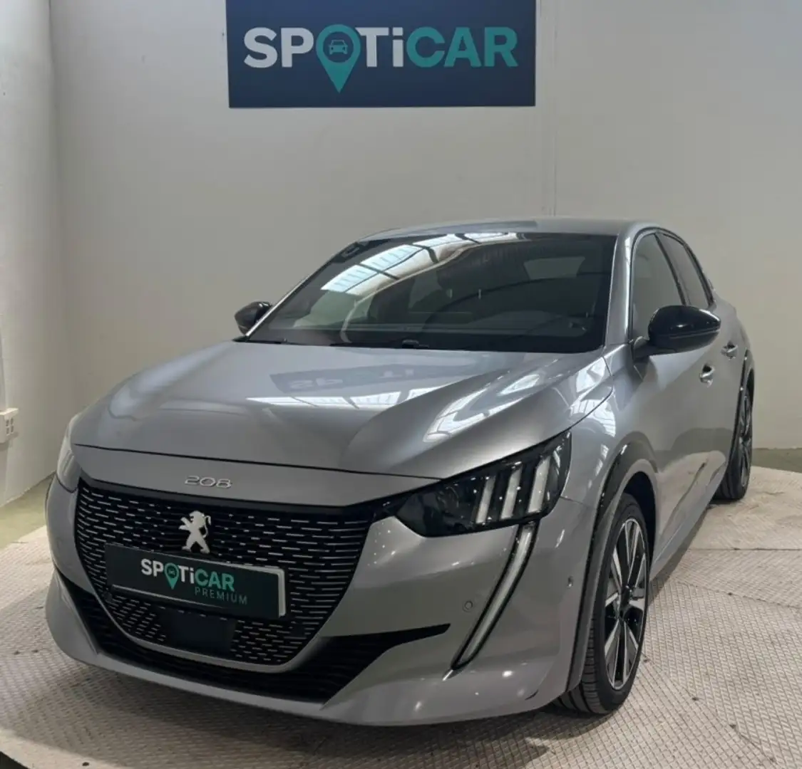 Peugeot 208 GT Eléctrico 136 Gris - 1